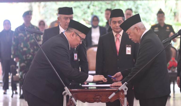 Budiar Anwar Resmi Dilantik Jadi Sekda Kabupaten Malang