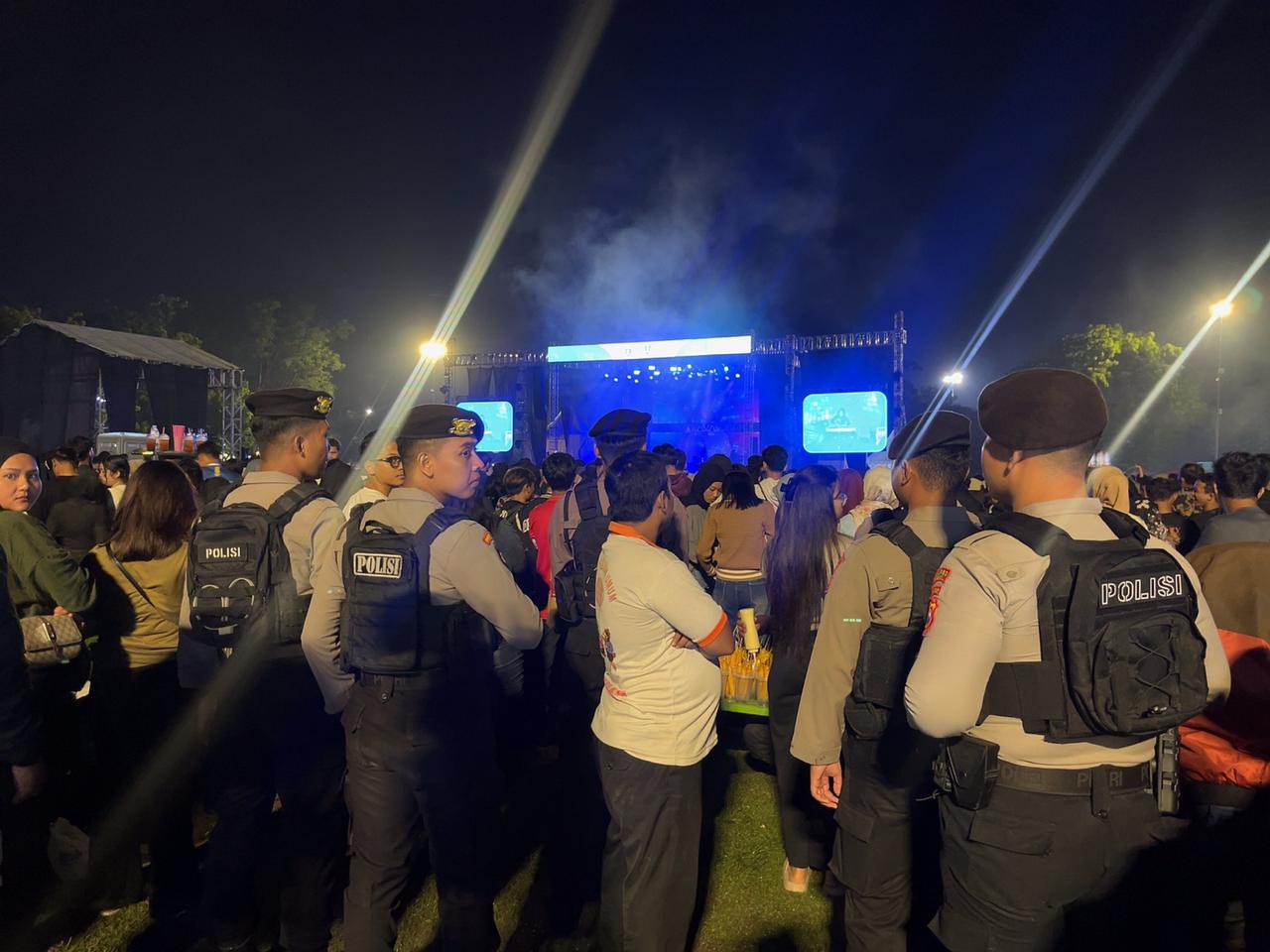 Polres Ngawi Amankan Kegiatan Mlayu Bareng dan Konser Musik HUT Provinsi Jatim ke-80