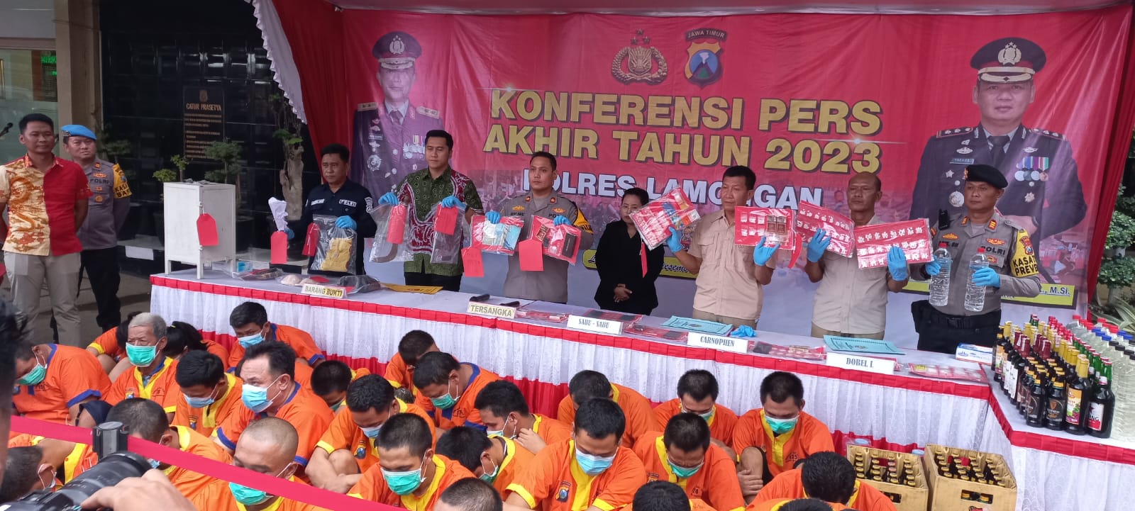 Kabupaten Lamongan Tahun 2023 Didominasi Kasus Curanmor