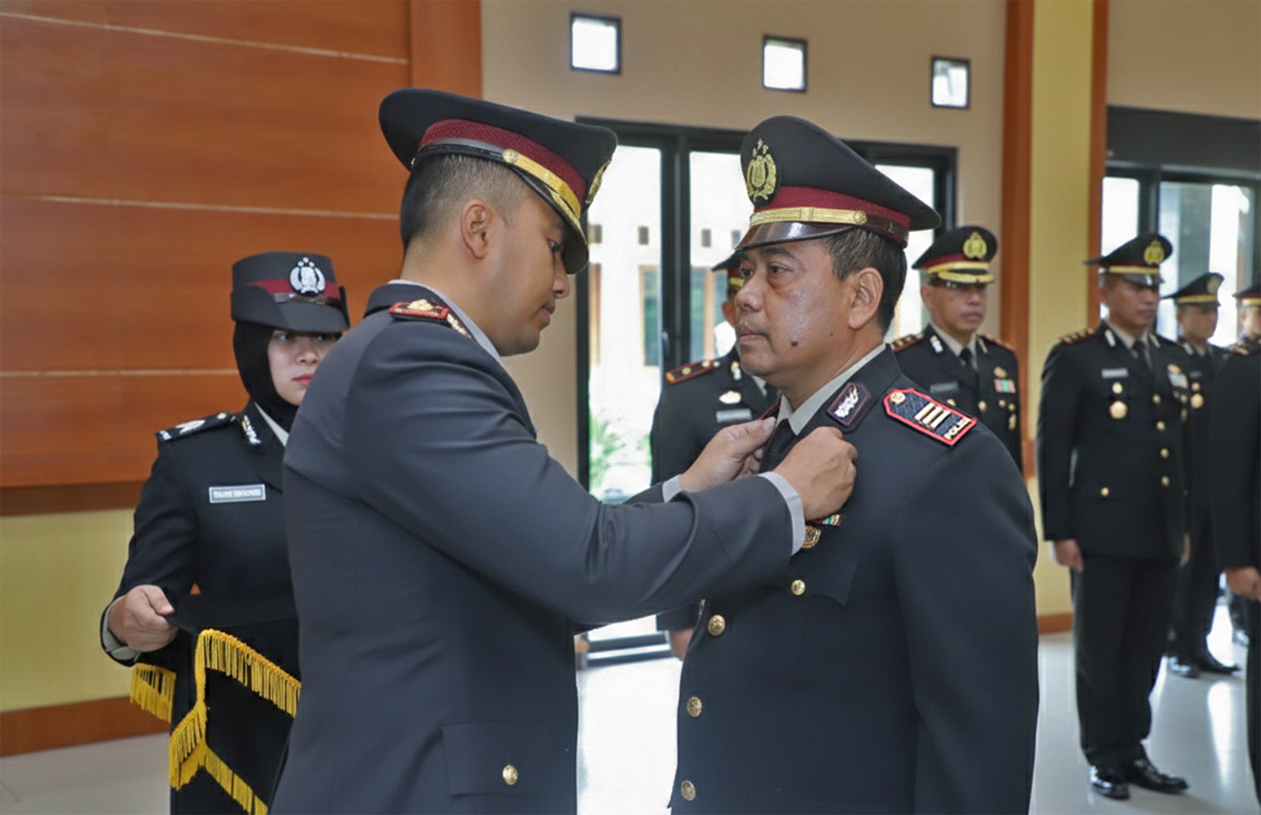 61 Personel Polres Kediri Dianugerahi Satyalancana Pengabdian