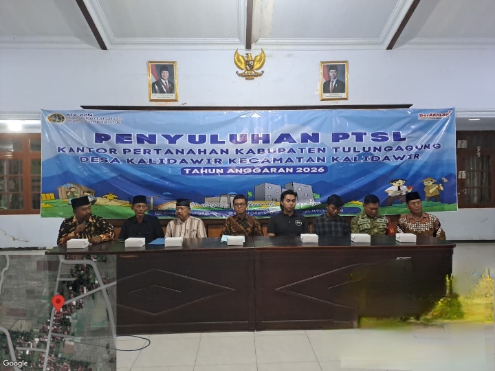 PTSL Kalidawir Digencarkan, BPN Tulungagung Ajak Warga Tertib Administrasi Tanah