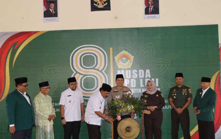 Kapolres Nganjuk Hadiri Pembukaan Musda VIII LDII Kabupaten Nganjuk