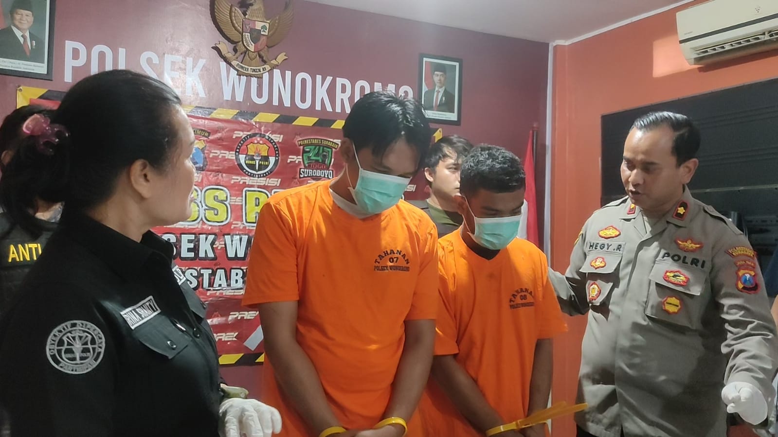 Residivis Curanmor Dibekuk Polsek Wonokromo, Akui Jual Motor Curian Rp 9 Juta di Madura