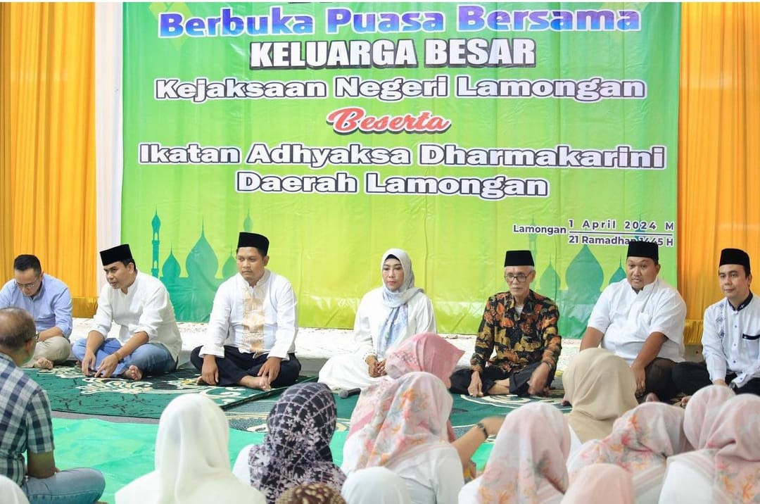 Bintal dan Bukber Kejari Lamongan, Jalin Silaturahmi Insan Adhyaksa dengan Insan Pers