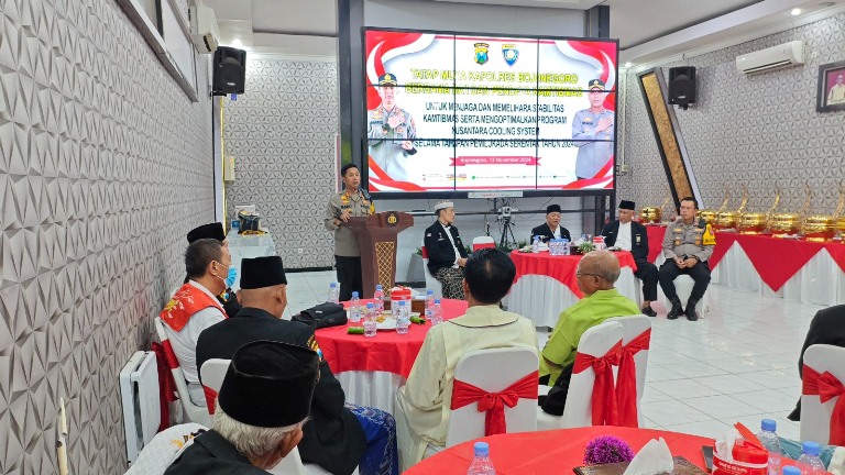 Tokoh Agama dan Polres Bojonegoro Kompak Jaga Kamtibmas Menyongsong Pemilukada 2024