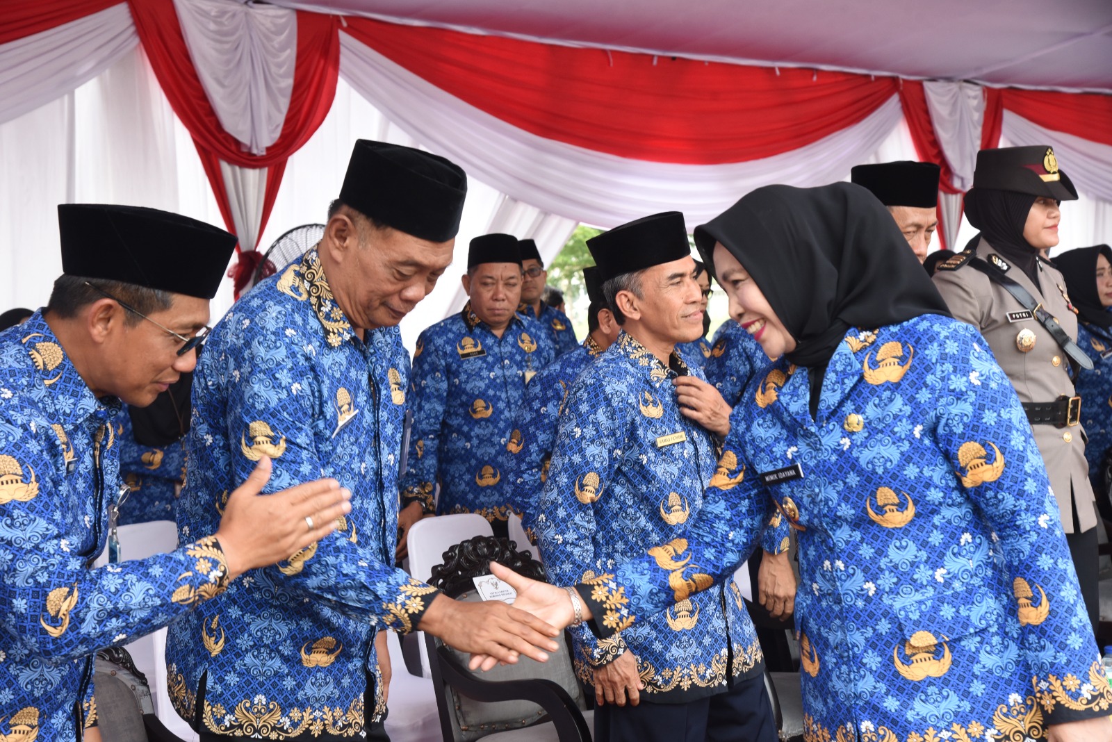 Wabup Sidoarjo Pimpin Upacara HUT Korpri ke-54, Minta ASN Beri Pelayanan Tulus, Profesional dan Berintegritas