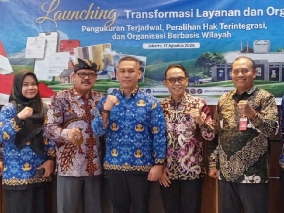 Transformasi Layanan ATR/BPN Diluncurkan, Kantah Gresik Siap Pangkas Birokrasi Pertanahan
