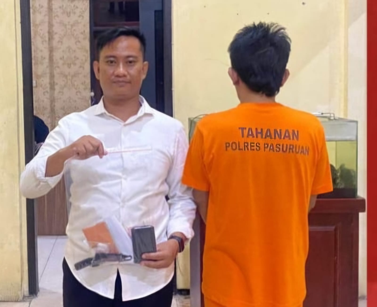 Petani Kejayan Pasuruan Edarkan Sabu 