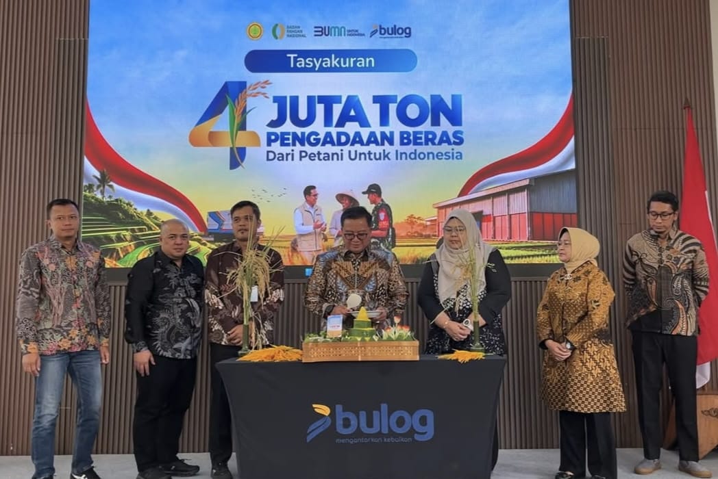 Cetak Rekor Baru, Pengadaan Beras Bulog Tembus 4,11 Juta Ton