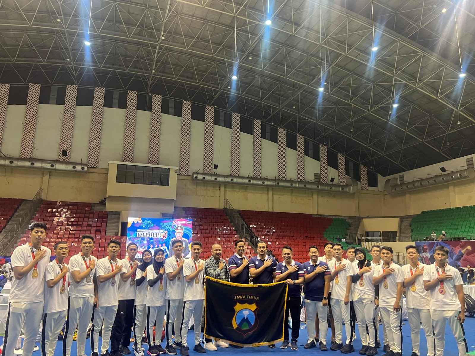 Tim Taekwondo Polda Jatim Borong 12 Medali Emas Kapolri Cup