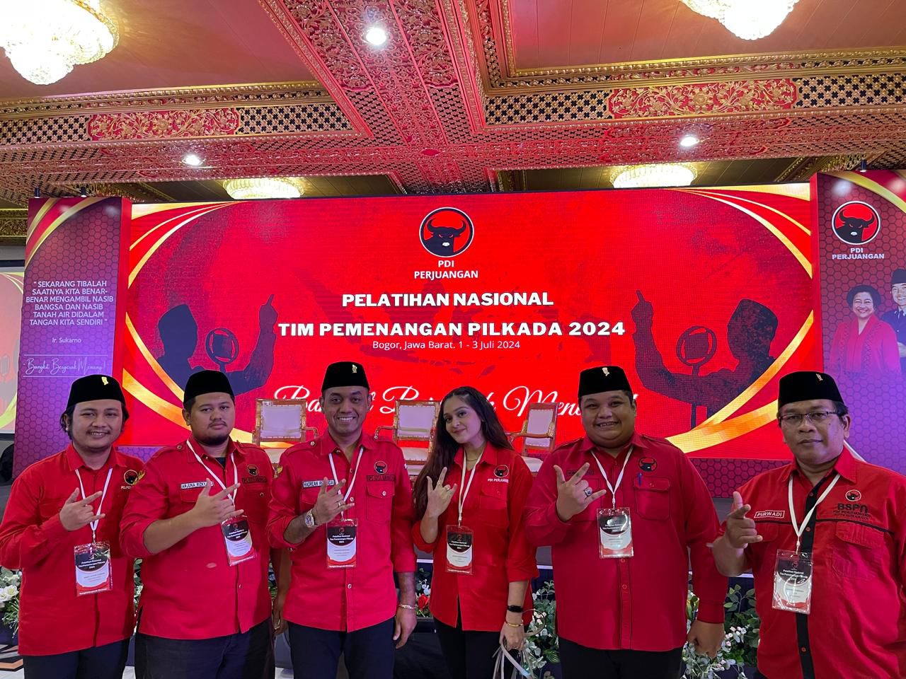 Siap Kawal Eri-Armuji, Kader Banteng Surabaya Ikuti Pelatihan Pemenangan Pilkada Tingkat Nasional