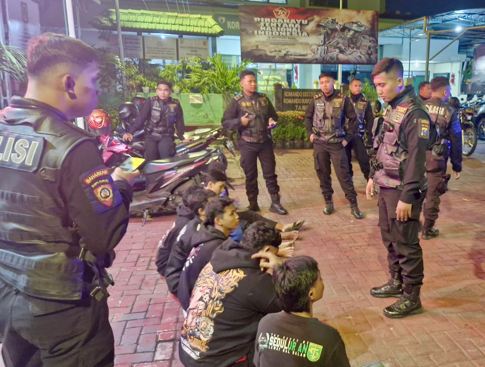 Soroti Aksi Konvoi dan Tawuran, Polrestabes Surabaya Intensifkan Patroli Malam