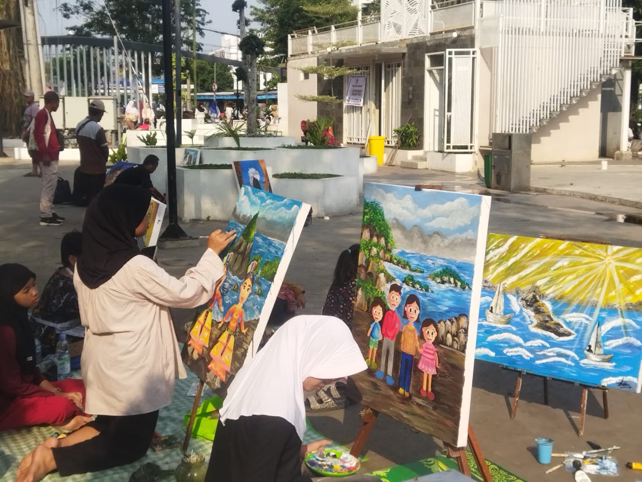 Muharram Art Fest GP Ansor Kencong Rajut Silaturahmi Seniman Nusantara