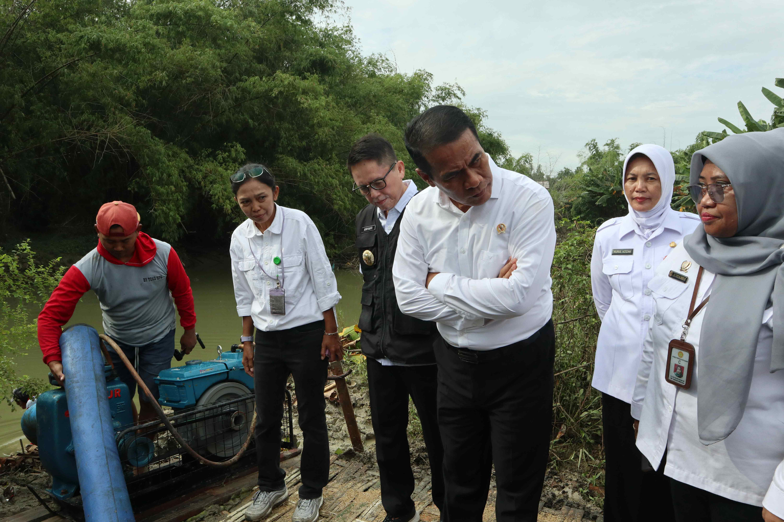 Menteri Pertanian Kunker di Bojonegoro, Siapkan Bantuan Pompanisasi untuk Peningkatan Produksi Padi