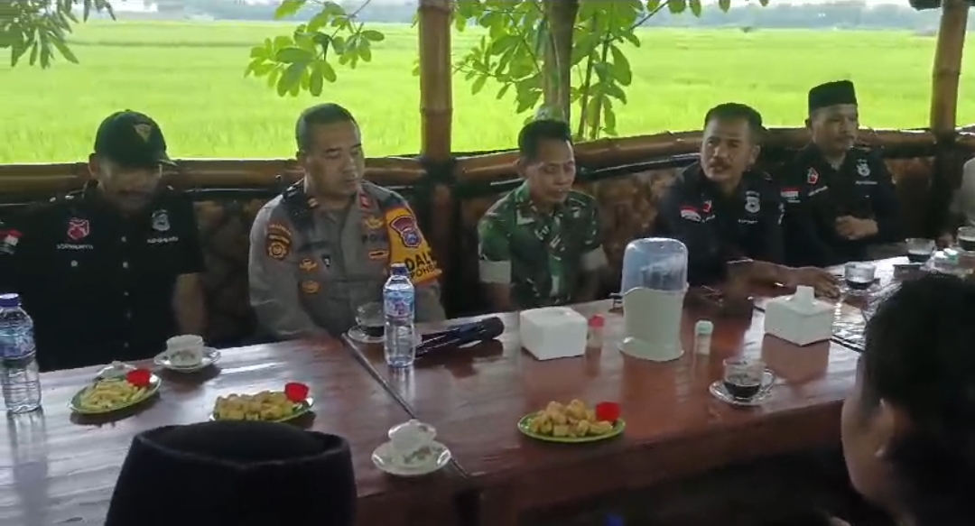 Kapolsek Kepohbaru Jalin Silaturahmi Dengan BKP, Jaga Stabilitas Kamtibmas