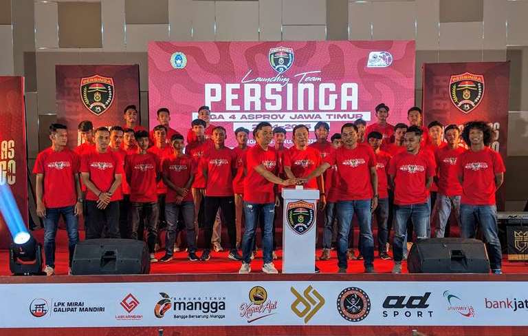 Persinga Ngawi Launching Tim dan Jersey untuk Liga 4 Jatim 