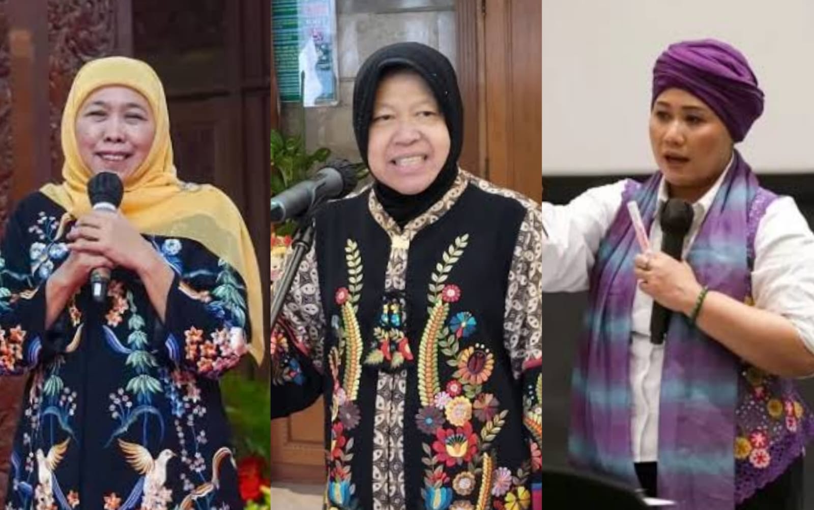 Tiga Tokoh Srikandi Maju Pilgub 2024, DPD POSNU Jatim: Wujud Kesetaraan Gender