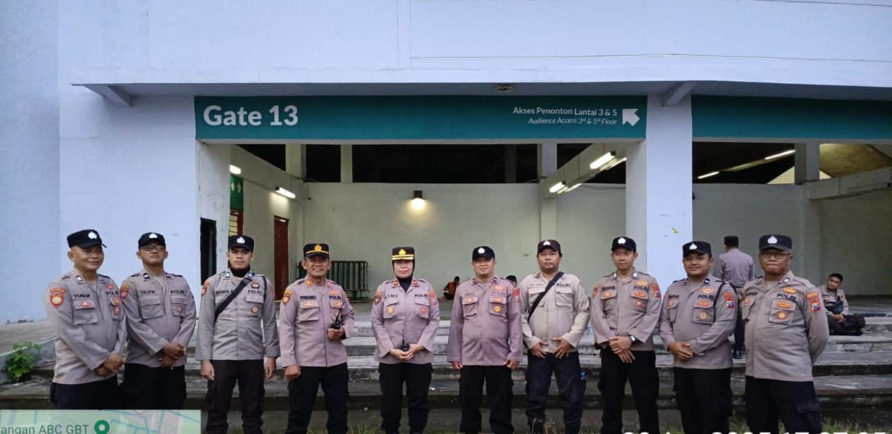 Pengamanan Derby Jatim Persebaya vs Madura United di GBT Berjalan Lancar