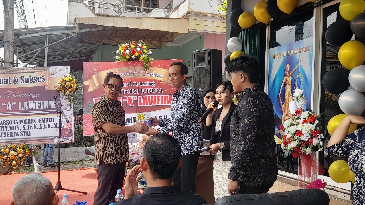 Triple A Lawfirm Resmi Beroperasi di Jember, Siap Jadi Mitra Hukum Andal