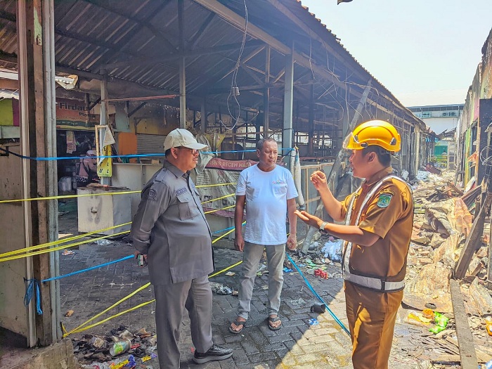 Dewan Kaji Dana BTT untuk Rekonstruksi Pasar Kepulungan Pasuruan