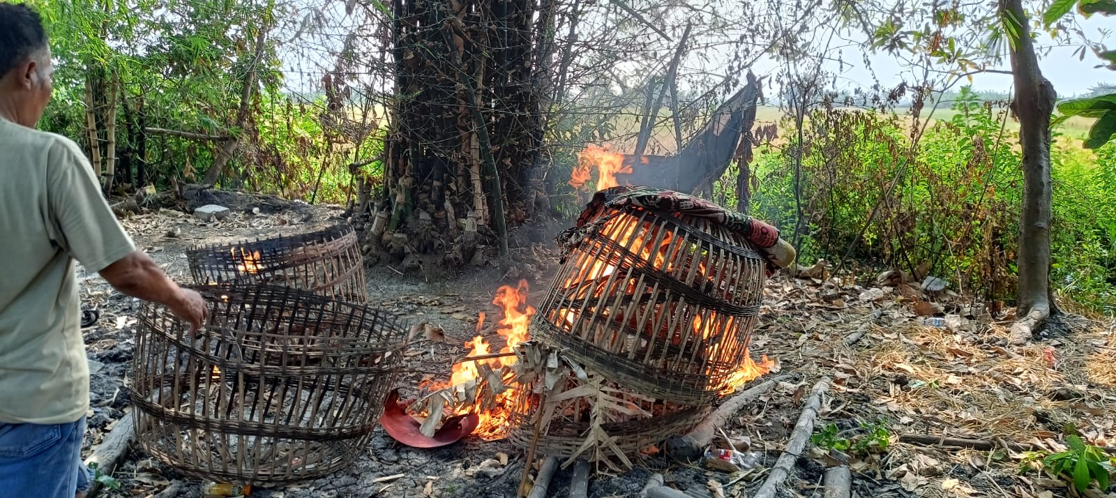 Polsek Sukodono Tindak Lanjuti Dumas Sabung Ayam di Desa Bangsri