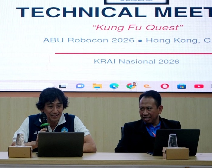 UNEJ Matangkan KRAI 2026, 28 Tim Ikuti Technical Meeting Menuju ABU Robocon Hong Kong
