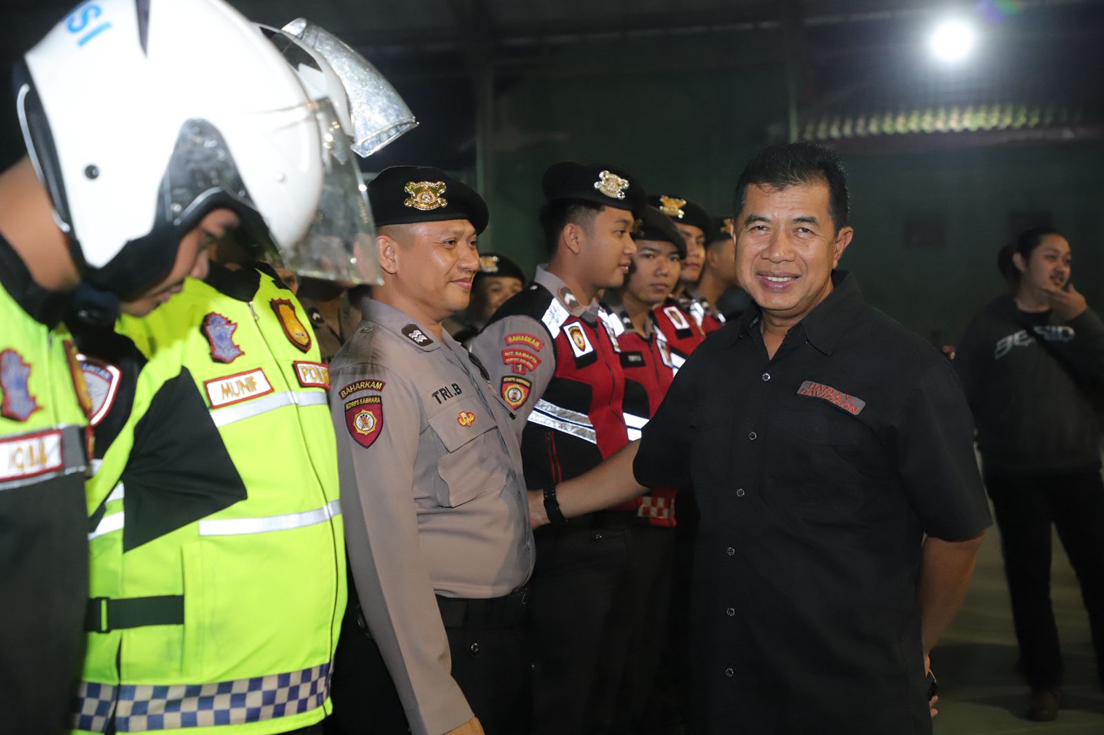 Wakapolres Kediri Pimpin Apel Siaga Libur Panjang