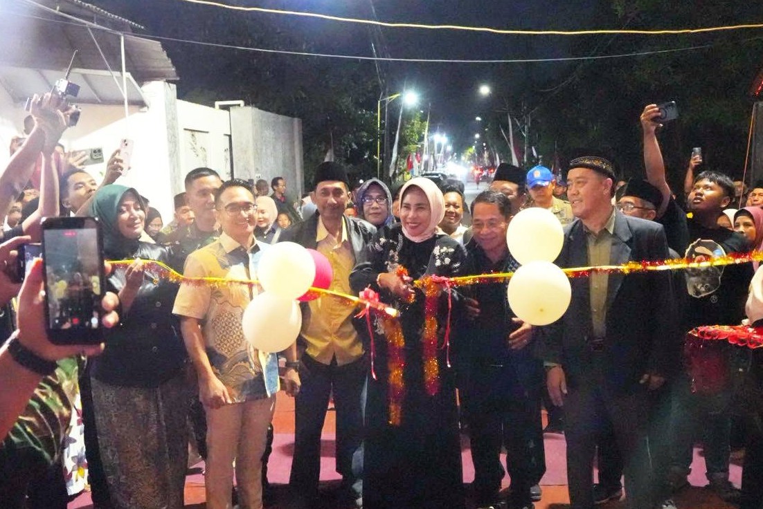 Desa Jogosatru Sukodono Kini Punya Gapura Megah
