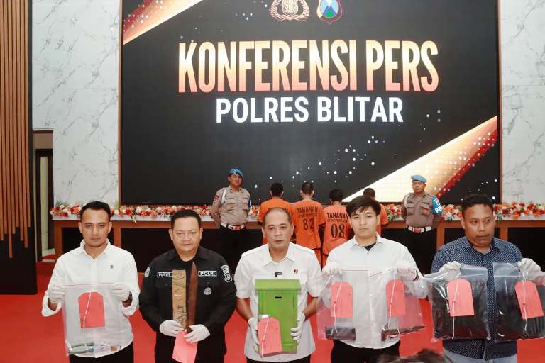 Polres Blitar Ungkap Kasus Curat dan Curanmor