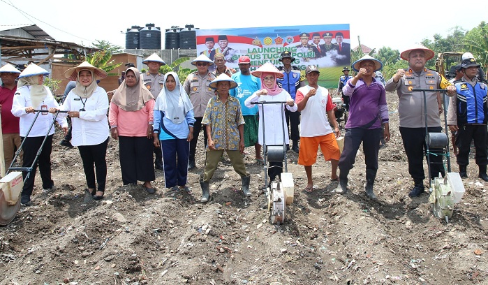 Pemkot Surabaya Dukung Program Ketahanan Pangan Polri