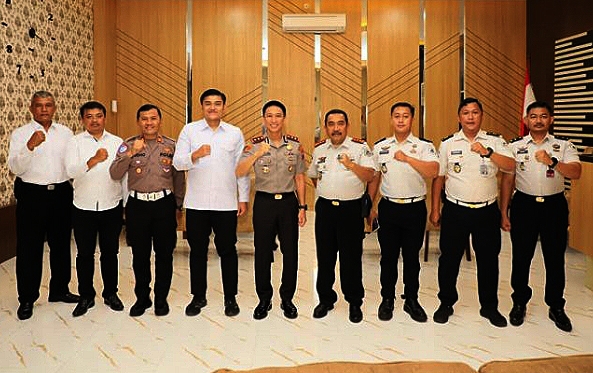 Sinergi Antarlembaga, Kapolres Kediri Kota Terima Kunjungan Kalapas Kediri