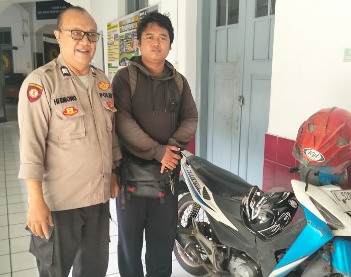 Polsek Bubutan Pastikan Keamanan Kendaraan Titipan Warga Usai Mudik