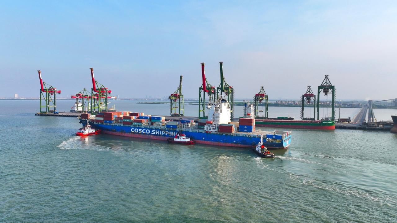 Arus Perikemas Internasional Terminal Teluk Lamong Tumbuh Lebih dari 90 Persen