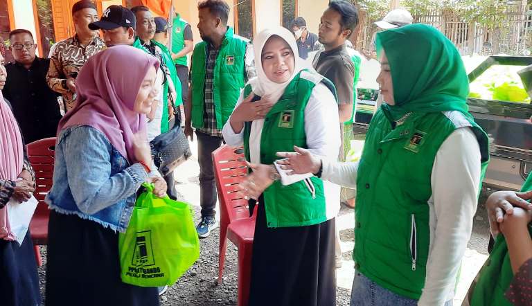 Peduli Bencana, DPC PPP Situbondo Salurkan 165 Paket Sembako ke Korban Gempa