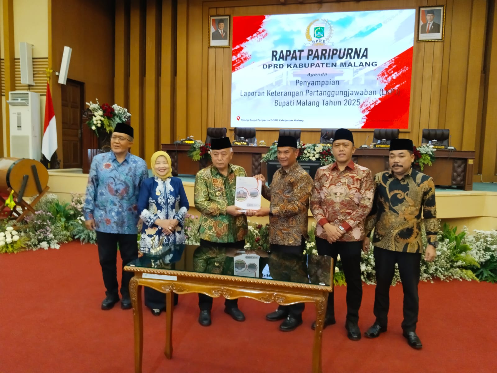 LKPJ Bupati Malang 2025 Capaian Pembangunan Kategori Baik