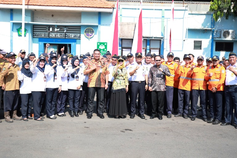 Wabup Sidoarjo Pimpin Deklarasi Perang Melawan Narkoba di Sektor Transportasi