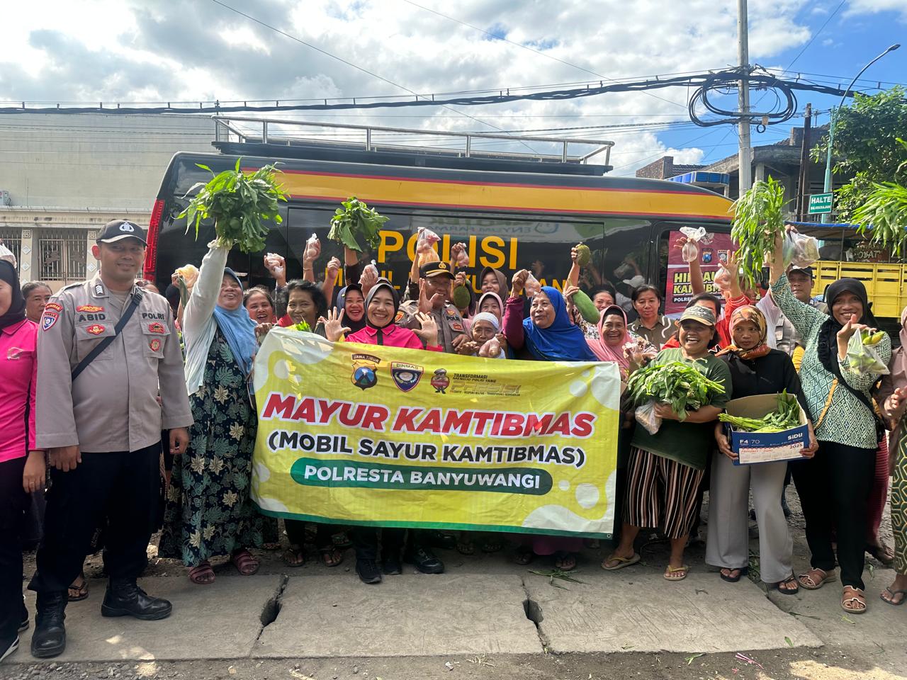 Mayur Kamtibmas Polresta Banyuwangi Edukasi Bahaya Judi Online dan Sosialisasi Operasi Patuh