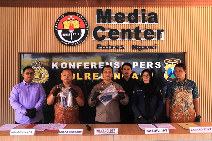 Sebarkan Rekaman VCS Mantan Pacar, Pria Blitar Diamankan Polres Ngawi