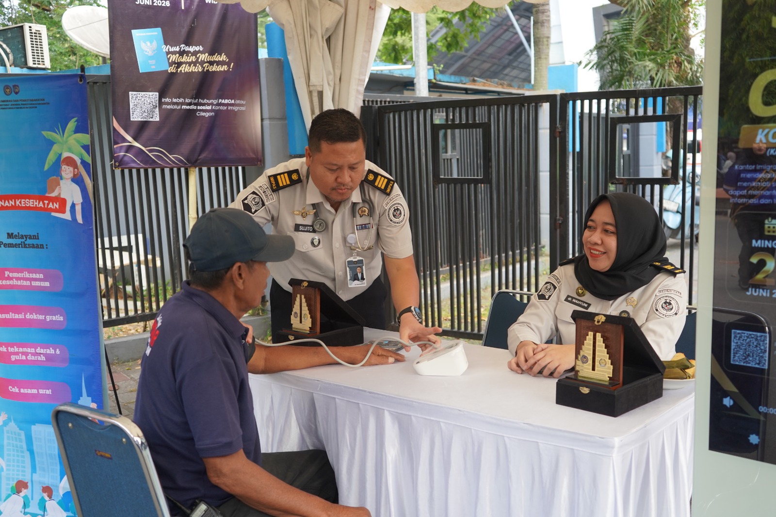Manfaatkan Momen CFD, Imigrasi Cilegon Gelar Layanan 'Lapor Sapa' Dukung Program Pasporia