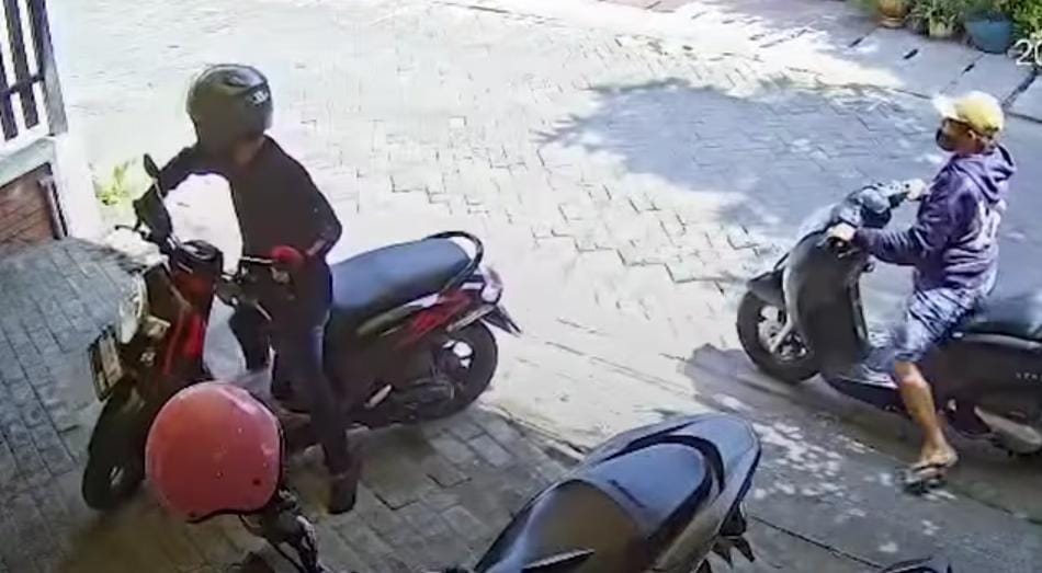 Dua Bandit Motor Obok-obok Permukiman Jojoran, Scoopy Karyawan Raib