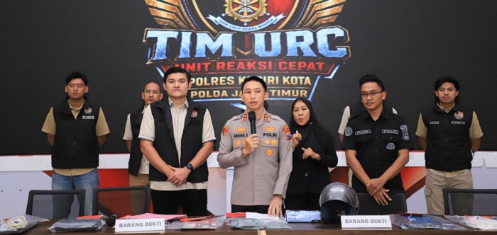  Optimalkan Kamtibmas, Polres Kediri Kota Luncurkan URC Satreskrim