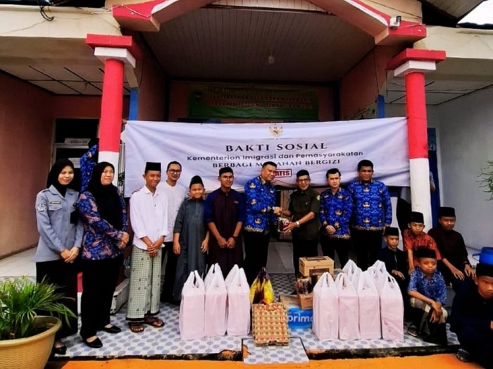  Imigrasi Muara Enim Wujudkan Program Akselerasi Kementerian Imipas Dalam Bakti Sosial Serentak