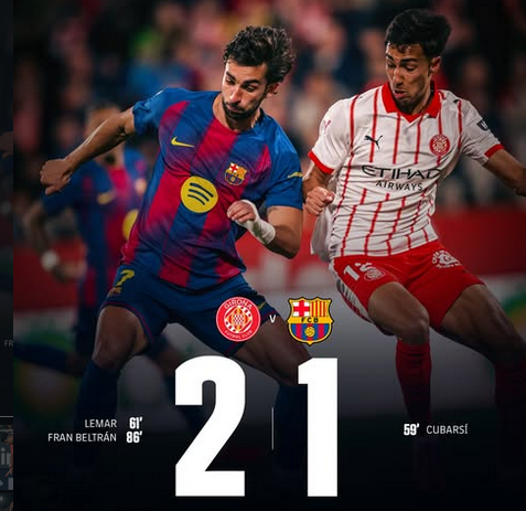 Barcelona Keok di Kandang Girona, Hansi Flick Enggan Salahkan Wasit