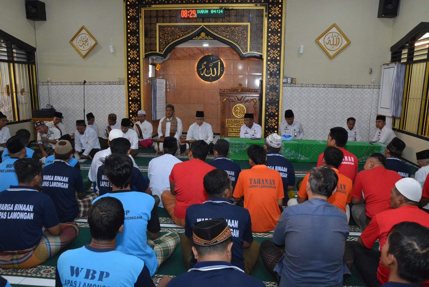 Demi Bangsa dan Negara, Lapas Lamongan Ajak Seluruh Warga Binaan Gelar Doa dan Dzikir Bersama