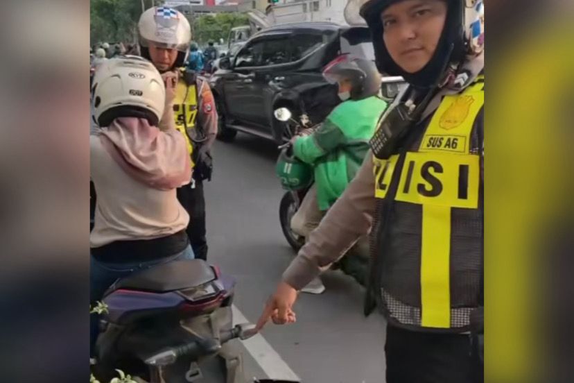 Satlantas Polrestabes Surabaya Gencarkan Penindakan Kendaraan Tanpa Plat Nomor, Denda Rp500 Ribu Menanti