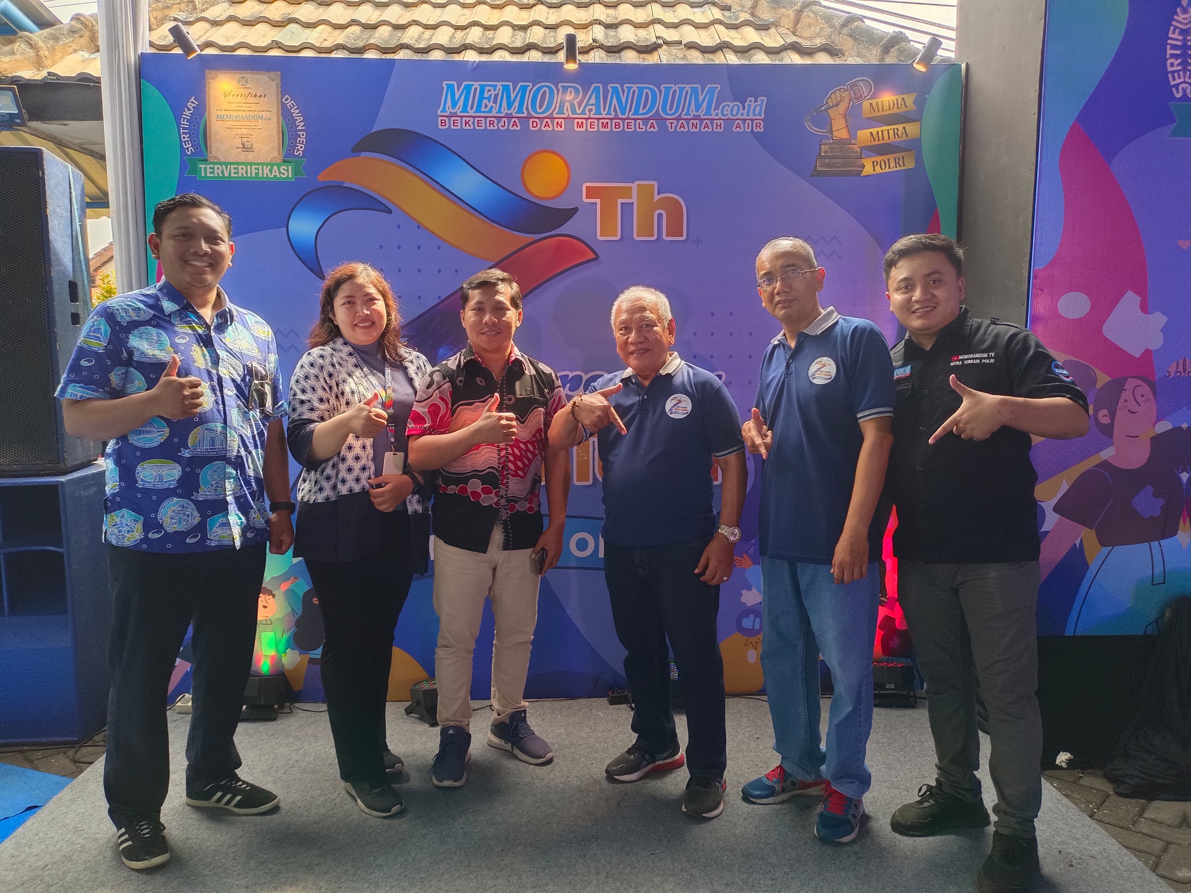 HUT Ke-7 memorandum.disway.id, Direksi PAM Surya Sembada Kirim Karangan Bunga dan Hadiri Open House