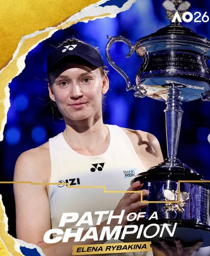 Elena Rybakina Juara Australian Open Usai Taklukkan Aryna Sabalenka