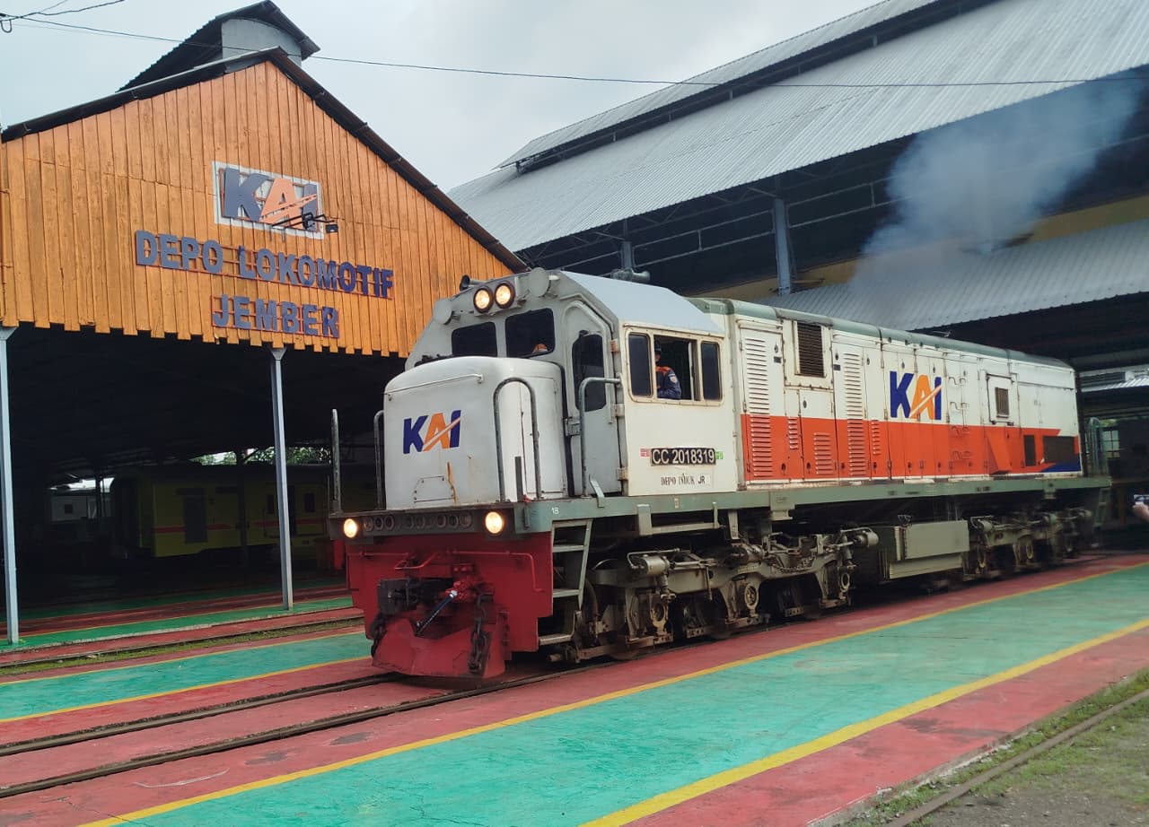 Pastikan Mudik Aman, KAI Daop 9 Siapkan Armada Terbaik di Depo Jember