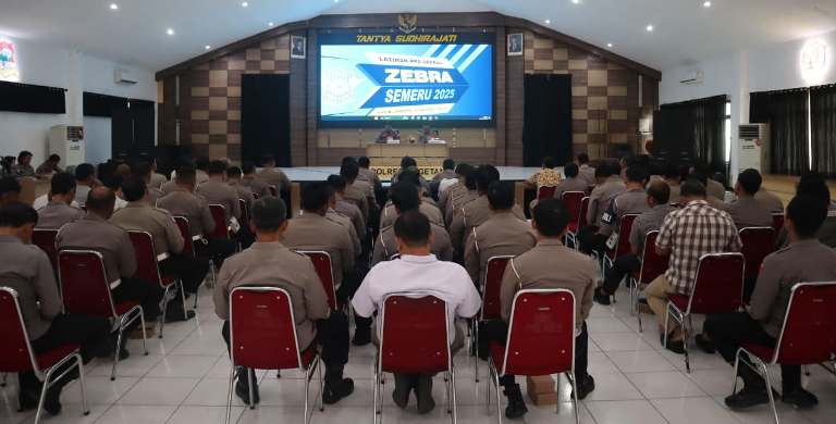 Polres Magetan Gelar Pelatihan Pra Operasi Zebra Semeru 2025 untuk Perkuat Kamseltibcarlantas