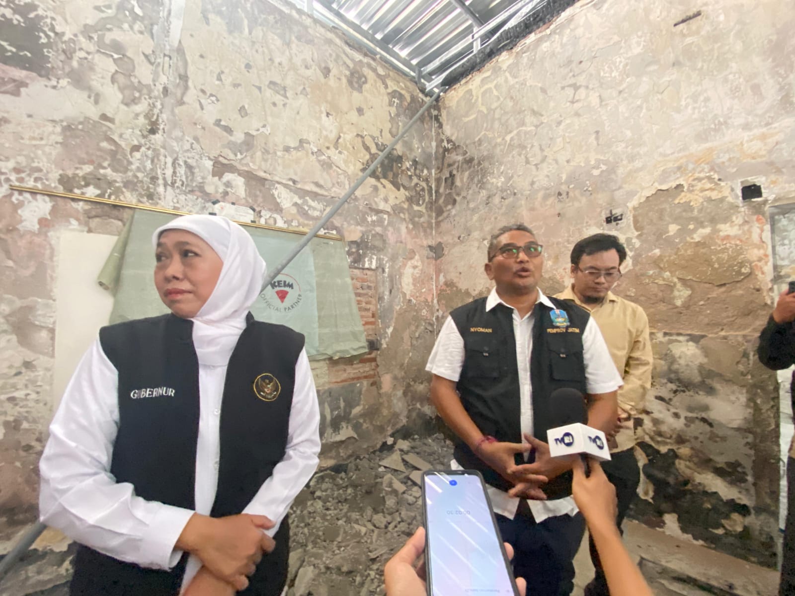 Pemugaran Sayap Barat Grahadi Tampilkan Sejarah 1810, Gunakan Material Khusus dari Jerman